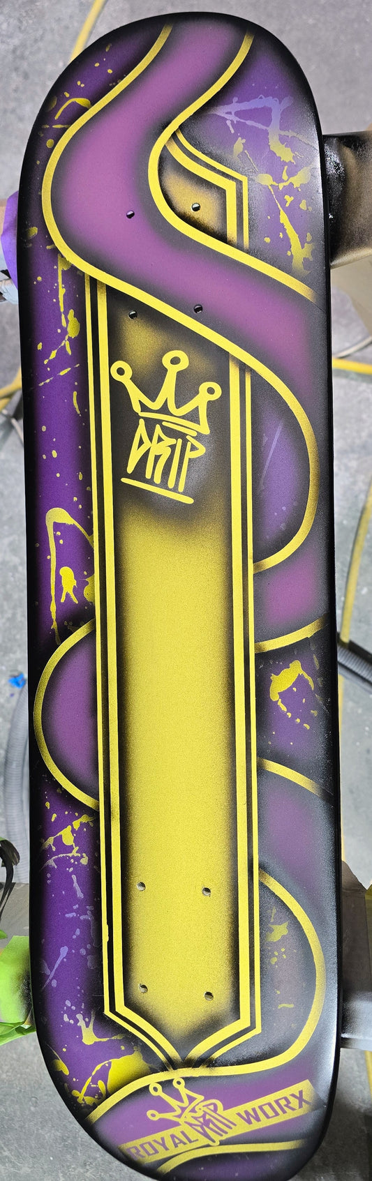 Fully Customised Airbrushed Skateboard – One-of-a-Kind Wall Shredder